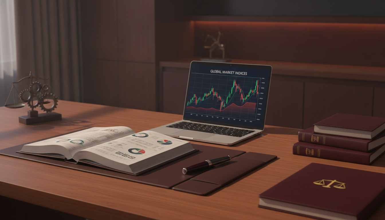 Escritorio de análisis financiero y estrategia jurídica.